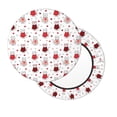 thumbnail image 2 of Disketp cute cat hearts Funda Redonda para Taburete, Funda de Cojín para Silla de Bar Suave y Elástica-14 inch, 2 of 7