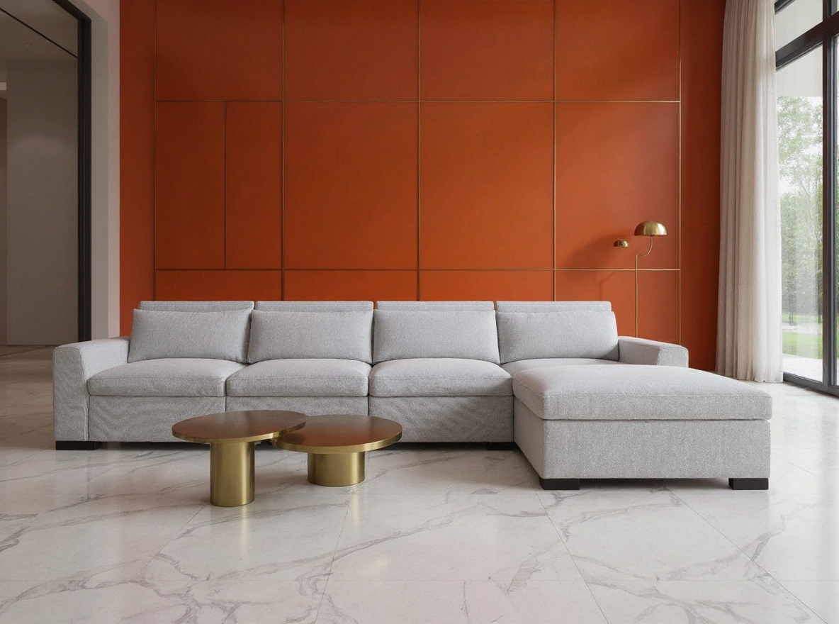 Gewnee 149” Modular Sectional Sofa with Ottoman, L Shaped Corduroy Cloud Couch with Chaise, Modular Sleeper Furniture Sofa Couch Set for Living Room