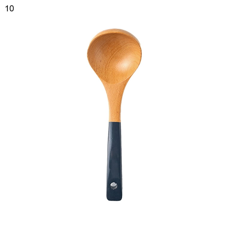 Bcloud Long Handle Eco-friendly Cooking Spatula Long Handle Eco-friendly  Wood Practical Ergonomic Cooking Shovel for Home