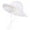White, variant on Toddler Hat,Baby Girl Sun Hat With UPF 50  Outdoor Adjustable Toddler Beach Hat With Wide Brim Bucket Hats for Kids,Kids Hats,Hot Pink,6-12 Months