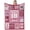 Pink 18th, variant on 18th Birthday Present for Girls,Pink 18th Birthday Decorations for Girls Blanket,18th Birthday Present Ideas for 18 Year Old Girls,18th Birthday Decorations Throw Blanket for Teen Girls Niece 50"x60"