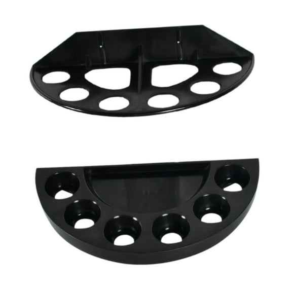 Vsenkes Wall Mounted Pool Cue Rack Pool Cue Stick Holder for Indoor Billiard Players