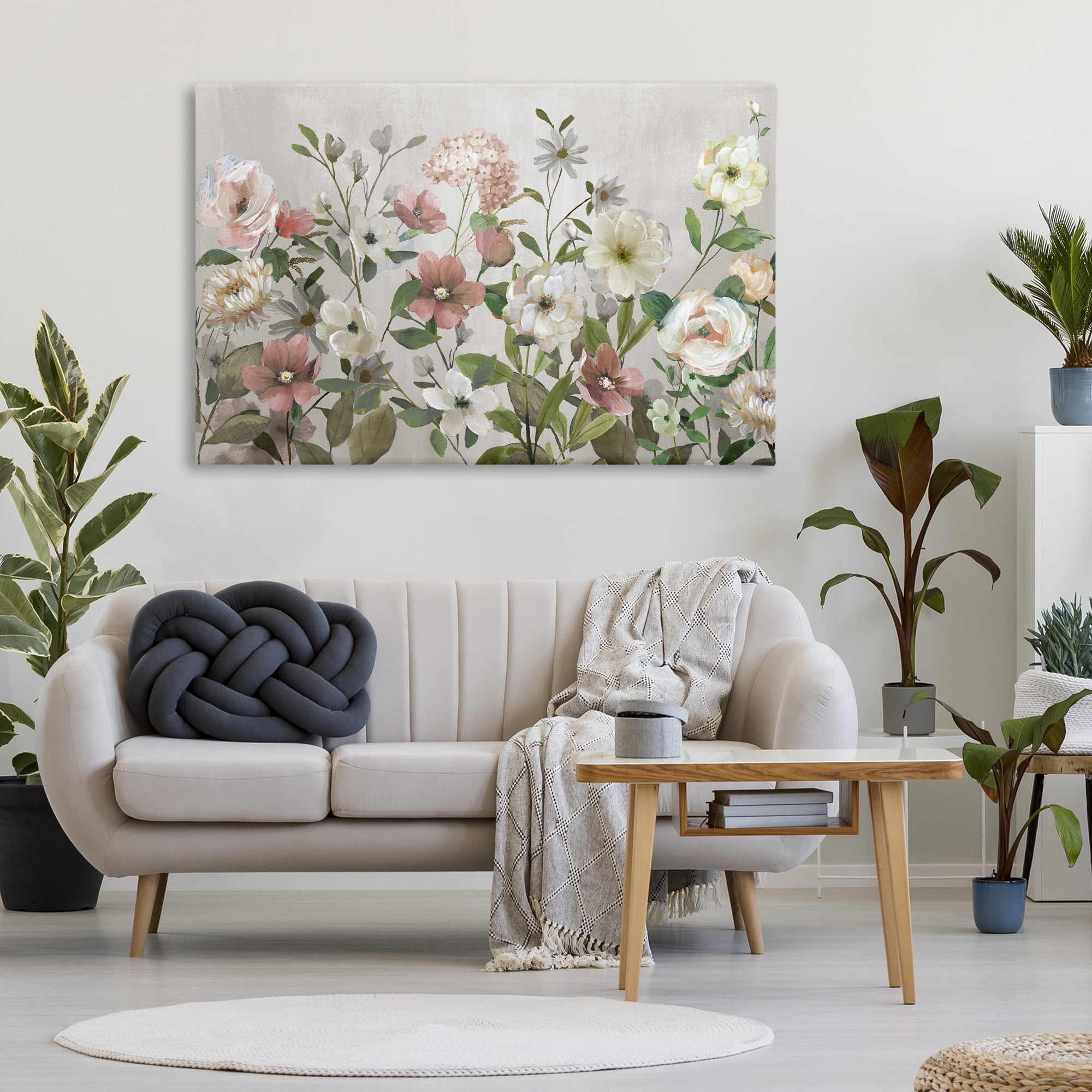 Stupell Industries Garden Meadow Arrangement Canvas Wall Art, design by Nan