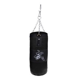 Sac De Frappe Suspendu 120 Cm En Toile Oxford – Vide, Avec Chaîne Métallique, Pour Boxe Et Entraînement Maison