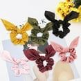 thumbnail image 5 of Satin Silk Hair Scrunchies, 6 Pcs Bow Bowknot Scrunchie,Bobbles Elastic Hair Ties Bands,Neutral Color Scrunchies,Ponytail Holder for Women Accessories, 5 of 5