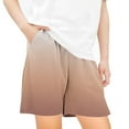 thumbnail image 1 of Odeerbi 5-14 Años Niños Niñas Verano Gradiente Entrenamiento Deportivo Cortos Cortos Lindo Casual Respirable Suelto Pantalones Cortos Con Bolsillos, 1 of 4