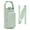 Light Green, variant on Water Bottle Holder with Strap, Water Bottle Carrier Sleeve for 32oz 40oz Tumbler, Portable Cup Protector Bag for Outdoor Sports Hiking Camping Travel Black, 1Pcs