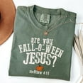 thumbnail image 4 of "Are You Fall-O-Ween Jesus?" T-Shirt – Humorous Christian Autumn & Halloween Tee with Matthew 4:19 Scripture, 4 of 6