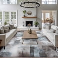 thumbnail image 3 of Rectangle Rug 8x10Ft Soft Indoor Throw Rugs Carpets for Living Dining Bedroom Kids Room Non-Slip Playroom Crawl Rug Floor Mats, 3 of 9