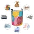 thumbnail image 6 of Gaeub Colorful Wool Balls Dirty Clothes Storage Basket, Toy Storage Bin for Storing Clothing, Diapers, Toys - Medium, 6 of 8