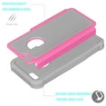 thumbnail image 4 of iPhone 5C Case, Tekcoo(TM) [Tmajor Series] Shock Absorbing Hybrid Impact Defender Rugged Slim Case Cover Shell For Apple iPhone 5C Hard Plastic Outer + Rubber Silicone Inner, 4 of 4