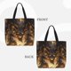 thumbnail image 2 of Easygdp Cool Black Gold Dragon Bolsa Tote para Mujer, Bolso de Hombro para Trabajo, Playa, Viajes, Compras y Supermercado, 2 of 7
