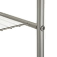 thumbnail image 4 of Mainstays 3-Shelf Over-the-Toilet Steel Storage Rack, Satin Nickel, 4 of 15