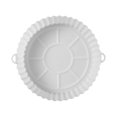 thumbnail image 1 of Plateau de Friteuse en Silicone de Qualité Alimentaire Résistant à la Chaleur, Résistant aux Déchirures, Moule de Cuisson avec Poignée, Accessoires de Cuisson, 1 of 10