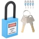 thumbnail image 1 of Candado Industrial Nikou Juego de 5 Candados de Seguridad Bloqueo y Etiquetado 38 mm, 1 of 9