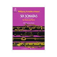 Hal Leonard Mozart Six Sonatas (K.10-15) Flute and Piano