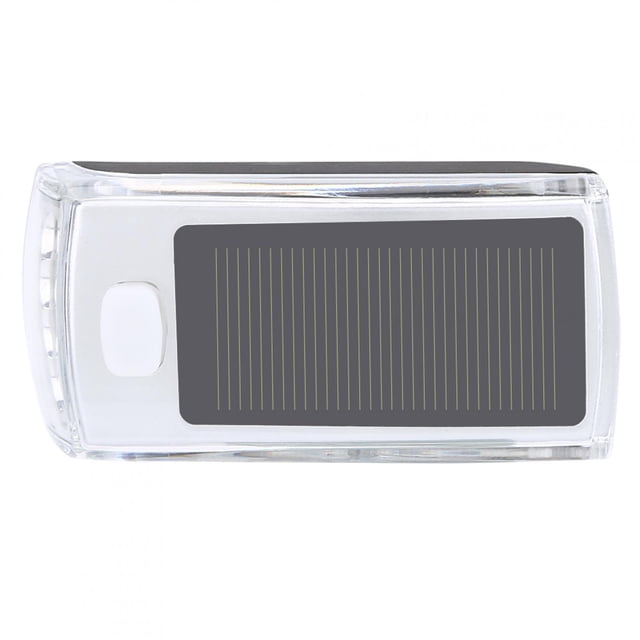 Luz De Ciclismo, Luz De Seguridad Para Bicicletas Luz De Bicicleta De Energía Solar Plástico Para Exteriores Para Picnics Ccdes Otros