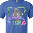 thumbnail image 4 of Inktastic St. Augustine Florida Cute Swimming Manatee T-Shirt, 4 of 5