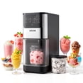 thumbnail image 1 of VEVOR Ice Cream Maker, 7-in-1 Frozen Treat Maker, Frozen Yogurt & Lite Ice Cream, Homemade Ice-Cream Machine with One-Touch Mix-in + Respin for Smooth, Creamy Texture, 1 of 9