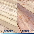 thumbnail image 4 of Seal-Once Marine Premium Wood Sealer - Waterproof Sealant - Wood Stain and Sealer in One - 5 Gallon & Clear, 4 of 10