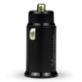 thumbnail image 4 of Cargador para auto VORAGO Carga Rapida USB USB-C Negro AU-305, 4 of 4