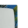 thumbnail image 2 of Ambesonne Turquoise Fitted Sheet, Palm Tree Coastline, Twin Size, Turquoise, 2 of 2