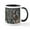 White/Black Inside, variant on CafePress - Snowy Lone Wolf Mug - 11 oz Ceramic Mug - Novelty Coffee Tea Cup