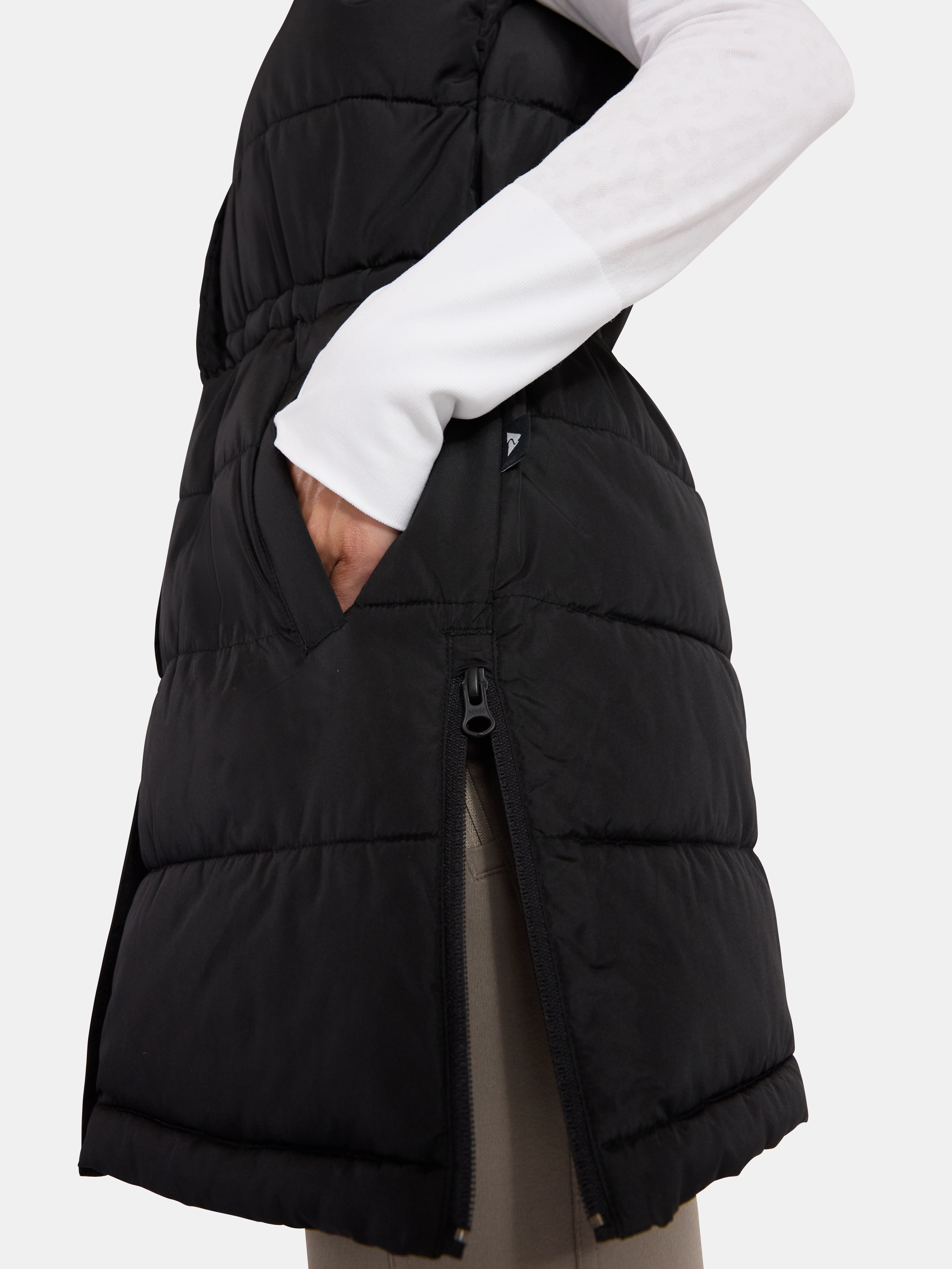 Ozark Trail Women's and Women's Plus Hooded Tunic Vest, Size XS-3X