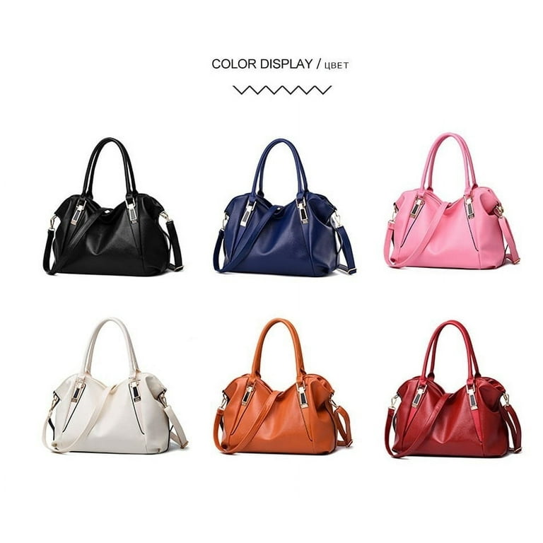 Fashion Designer Women Handbag Female PU Leather Bags Handbags Ladies  Portable Shoulder Bag Office Ladies Totes Purses