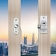 thumbnail image 5 of Cerraduras De Ventana De Aleación De Zinc Con 8 Llaves Restricciones De Ventana Resistentes A La Corrosión Cerradura De Cable De Puerta De Acero Inoxidable Cerradura De Alambre De 4 Juegos Sweethay TO005520-01, 5 of 5