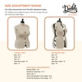 thumbnail image 2 of Dritz My Double Designer Dress Form with Adjustable Tri-Pod Stand, Full Figure, 2 of 4