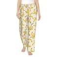 thumbnail image 2 of Lsque Banana Print Women's Pajama Pants, Lounge Pant - Comfortable Home Wear,Elastic Waistband, Stylish Design-XX-Large, 2 of 9
