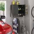 thumbnail image 3 of Systembuild Evolution Camberly 2 Door Wall Cabinet with Hanging Rod, Graphite Gray, 3 of 9