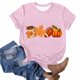 thumbnail image 1 of Puntoco Camiseta de pollo a la moda para mujer, lindas camisetas de granja, camisetas casuales de manga corta para mamá, blusas, 1 of 3