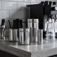 thumbnail image 4 of Stainless Steel Airtight Canister, Polished Metal Storage Jar With Screw Lid, Reusable Dry Food Container For Coffee Tea Spice Pantry Kitchen Organization, 4 of 5