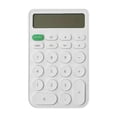 thumbnail image 4 of Hvmvliv Calculator Computing Counter Voice Office Finance Portable Exquisite Appearance Ins Style Is Suitable for Ladies White, 4 of 9