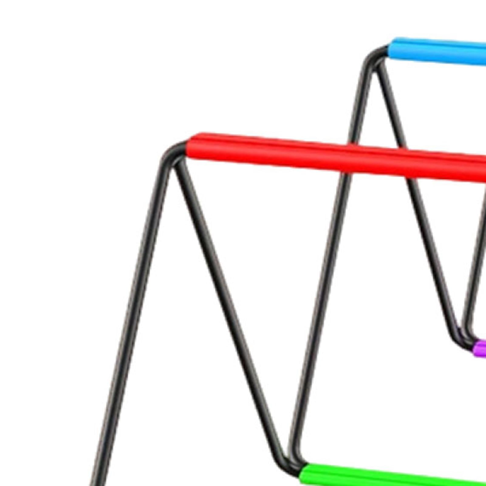 QccHieUs Agility Ladder Agility Training Equipment Folding Easy Setup Adjustable Football 16 Grids