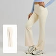 thumbnail image 7 of Top-kevin Unissue Hugcurve No Front Seam Flare Leggings 31", 7 of 7