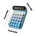 thumbnail image 3 of Back to School Cute Calculator Small Portable Scientific Calculator For Students 10 Digits Mini Body Plastic Keys Non-slip Bottom Pad Clear Keys, 3 of 6