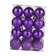 thumbnail image 3 of 24x Adornos para Árboles de Navidad Bolas de Navidad con Adornos de Lazo Colgante Adornos para Árboles de Navidad para Fiestas de Bodas en Interiores Púrpura BLESIY Colgantes Bolas, 3 of 8