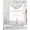 Light Green Light Brown White, variant on Sparrow Sheer Waterfall Valance Curtains for Window, Spring Birds on The Branches Vintage Country Black Rod Pocket Sheer Topper Swag Curtains for Living Room, Kitchen 38.5"W x 47.2"L, 1 Panel