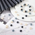thumbnail image 2 of 80Pcs Abacus Beads Silicone Bulk Lentil Silicone Loose Beads 2mm Saucer Loose Spacer Beads, 2 of 7