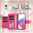 thumbnail image 3 of for Motorola Edg S30 Phone Case Wallet Protective Case leather Cover with magnetic closed credit card slot shockproof protection phone case, 3 of 7