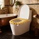 thumbnail image 5 of Herunwer Bathroom Soft Thicker Warmer Stretchable Washable Cloth Toilet Seat Cover Pads, 5 of 6