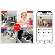 Wireless WiFi Security Camera Home Indoor Outdoor Camera House Cam 1080P Car Camaras Smart Home Camera Baby for Hous Home Office Outdoor Camera Mobile APP Remote Security Camera Nanny WiFi Camera