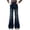 Blue, variant on Grils Denim Pants Straight Leg Pants Slim Fit Bootcut Trousers Size 4-5T ,Blue