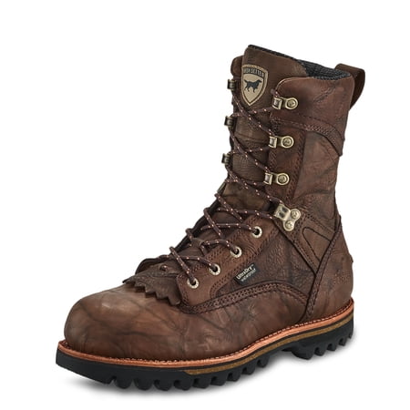 Irish Setter Elk Tracker 10in Waterproof Full-Grain Leather Hunting Boots Brown Mens 14W Wide A0861