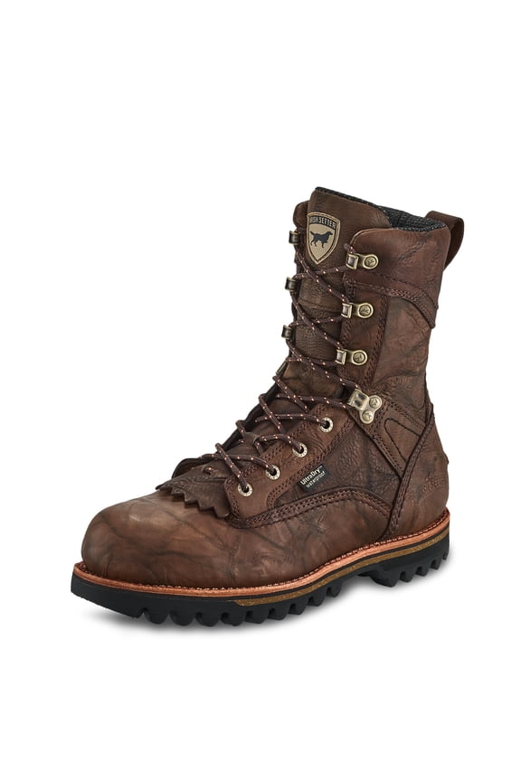 Irish Setter Elk Tracker 10" Waterproof Leather Hunting Boot, Brown, Wide 10, A0861