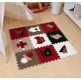 thumbnail image 2 of Matney Kids Interlocking Puzzle Carpet Mat, Includes 9 Interlocking Tile Pieces, 2 of 10