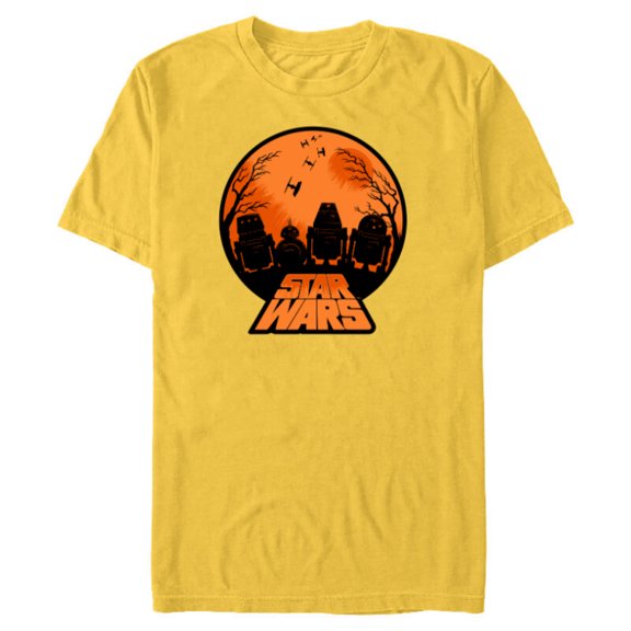 Star Wars Astromech Droid Halloween - Short Sleeve Blended T-Shirt for Adults - Customized-Yellow